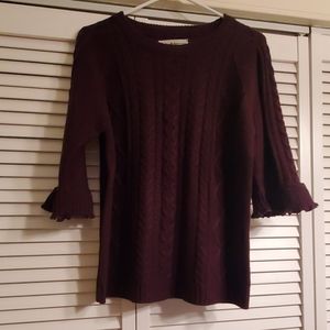 Beautiful burgundy sweater